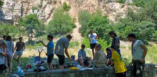 ukoncenie skautskeho roka 24 25